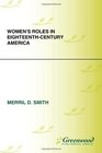 Women's Roles in EighteenthCentury America