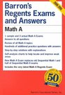Barron's Regents Exams and Answers Math A