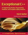 Exceptional C 47 Engineering Puzzles Programming Problems and Solutions