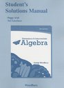 Student Solutions Manual for Elementary  Intermediate Algebra