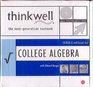 Thinkwell College Algebra With Edward Burger