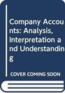 Company Accounts Analysis Interpretation and Understanding
