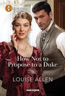 How Not to Propose to a Duke