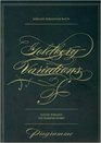 Johann Sebastian Bach Goldberg Variations David Wright on Harpsichord Text  and Work Programme