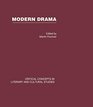 Modern Drama CC V2 Critical Concepts in Literary and Cultural Studies