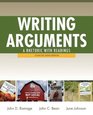 Writing Arguments A Rhetoric with Readings Concise Edition Plus MyWritingLab  Access Card Package
