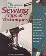 The Experts Book of Sewing Tips and Techniques From the Sewing StarsHundreds of Ways to Sew Better Faster Easier