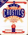 SIMON  SCHUSTER FUN WITH CROSTICS 10  BEGINNERS AND EXPERTS ALIKE WILL DISCOVER HOURS OF PUZZLING FUN WITH THIS MINDT