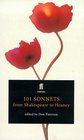 101 Sonnets From Shakespeare to Heaney