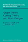 Graph Theory Coding Theory and Block Designs