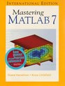 Mastering MATLAB 7 AND Engineering with Excel