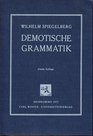 Demotische Grammatik