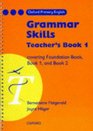 Oxford Primary English Grammar Skills Teacher's Book 1