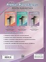 Premier Piano Express Bk 3 AllInOne Accelerated Course Book CDROM  Online Audio  Software