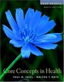 Core Concepts in Health 2004 Update w/PowerWeb/OLC Bindin Card HealthQuest CD  Learning to Go Health