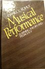 Musical Performance Learning Theory and Pedagogy