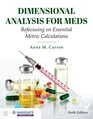 Dimensional Analysis for Meds Refocusing on Essential Metric Calculations Refocusing on Essential Metric Calculations