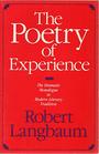 The Poetry of Experience The Dramatic Monologue in Modern Literary Tradition