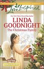 The Christmas Family (Buchanons, Bk 2) (Love Inspired, No 957) (Larger Print)