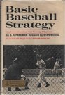 Basic Baseball Strategy