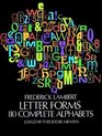 Letter Forms 110 Complete Alphabets