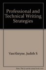 Professional and Technical Writing Strategies