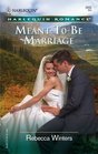 Meant-To-Be Marriage (Harlequin Romance, No 3892)
