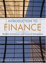 Introduction to Finance Markets Investments and Financial Management