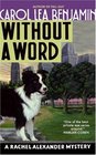 Without a Word (Rachel Alexander and Dash, Bk 8)