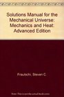 Solutions Manual for the Mechanical Universe Mechanics and Heat Advanced Edition
