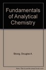 Fundamentals of Analytical Chemistry