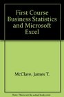 First Course Business Statistics and Microsoft Excel