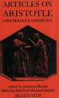 Articles on Aristotle Vol 4 Psychology and Aesthetics