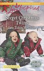 Secret Christmas Twins (Christmas Twins, Bk 2) (Love Inspired, No 1099) (Larger Print)