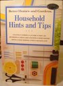 Better Homes and Gardens Household Hints and Tips