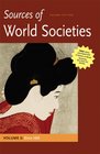 Sources of World Societies Volume 2 Since 1450