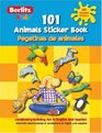 101 Animals Sticker Book/ 101 Pegatinas De Animales