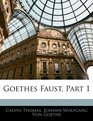 Goethes Faust Part 1