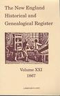 The New England Historical and Genealogical Register