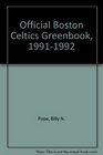 Official Boston Celtics Greenbook 19911992