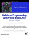 Database Programming with Visual Basic NET Second Edition