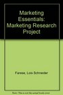 Marketing Essentials Marketing Research Project