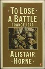 To Lose a Battle France 1949