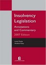 Insolvency Legislation Annotations and Commentary