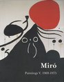 Miro Catalogue Raisonne Paintings Volume V