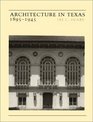 Architecture in Texas 18951945