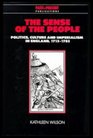 The Sense of the People  Politics Culture and Imperialism in England 17151785