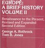 Europe Renaissance to the Present v2 A Brief History