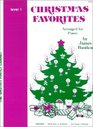 Christmas Favorites Arranged For Piano Level 1
