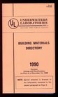 Building Materials Directory 1990